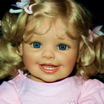 Моя Мишелька, кукла от Моники Гердес