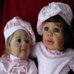 Сестрёнки, куклы от Моники Левениг