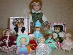 Моя коллекция фарфоровых кукол