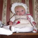 Малышка реборн Одри дома. Спасибо Matilde, раньше она была нашей мамочкой