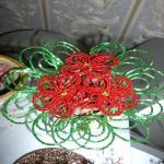 Деревья из бисера - мое увлечение