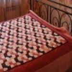 Плед в технике печворк - Бабочки+готовая подкладка