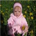 Нинулька на прогулке - реалистичная кукла младенец реборн