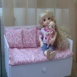 Диван кровать для куклы