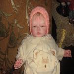 Воскресная прогулка под дождём. Кукла реборн Рузанна