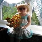 Моя прекрасная Анжелика сегодня поздравляет всех с праздником Великой Троицы и приглашает в гости