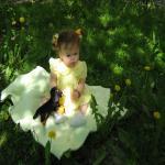 Анжелика на улице. Кукла реборн