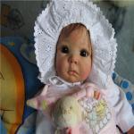 Диночка, милая  малышка реборн уже дома