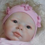 Малышка кукла-реборн - Кудряшка Сью! Молд Джонатан от Adrie Stoete