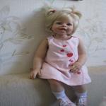 Опять Лёлька... Ещё фото добавили. Коллекционная кукла от Моники Левениг