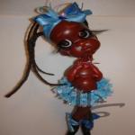 Авторские куклы из дерева кедр Инги Бутиной