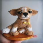 Малыш Дерик - в технике сухого валяния