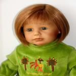 Мои девочки, сегодня Ульрика и Мишелька - коллекционные куклы от Zapf