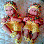 Мои куколки - двойняшки-очаровашки в обновочках