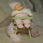 Уснула... мини куколка, моя работа