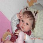 Маленькая девочка, зовут нас Инночка-белочка - кукла-реборн