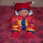 Дождик нам не помеха. Одежда для куклы беби бон