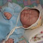 Моя первая работа - малышка реборн Сонечка