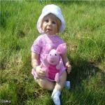 Как Паулина гулять ходила... Коллекционная кукла от  Моники Левениг