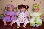 Вот и мои куклы малышки Adora! Все разные, но все любимые