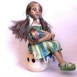 Аленкины куклы... Авторские куклы Алены Елисеевой