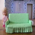 Диван для куклы Евы