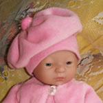 Малышка Нюша в обновке.