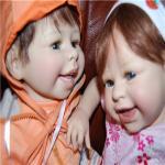 Ванесса знакомится с братиком - Коллекционные куклы от Петры Лехнер