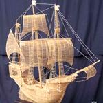 Удивительные скульптуры из зубочисток!