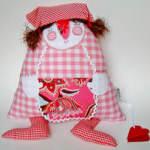 Авторская текстильная кукла Sandra Manat dolls