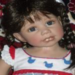 Александра. Знакомство - коллекционная кукла Моники Левениг