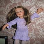 Снегурочка в сиреневом