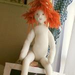 Я сшила свою первую куклу из ткани