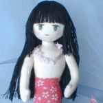 Кукла-русалочка - изготовление текстильной куклы