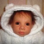 Моя коллекционная кукла - малышка Кристи от Герлинды Фезер