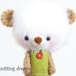 Миниатюрные медвежата, мишки тедди от Knitting Dreams