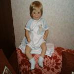 Не актуально. Продам куклу-мальчика от фирмы Masterpiece doll Brian художница Laura- Tuzio Ross