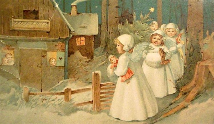 Приближается Рождество — Антикварные куклы Heubach Koppelsdorf (Хойбах): молд 300 (фото 9)