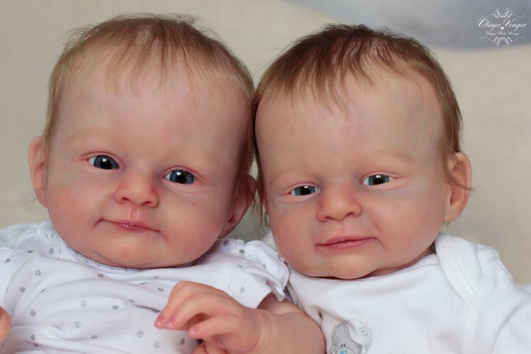 Прототипы Марк и Мэри от Ольги Ауэр ( Marc and Mary by Olga Auer). Куклы реборн Олеси Венгер