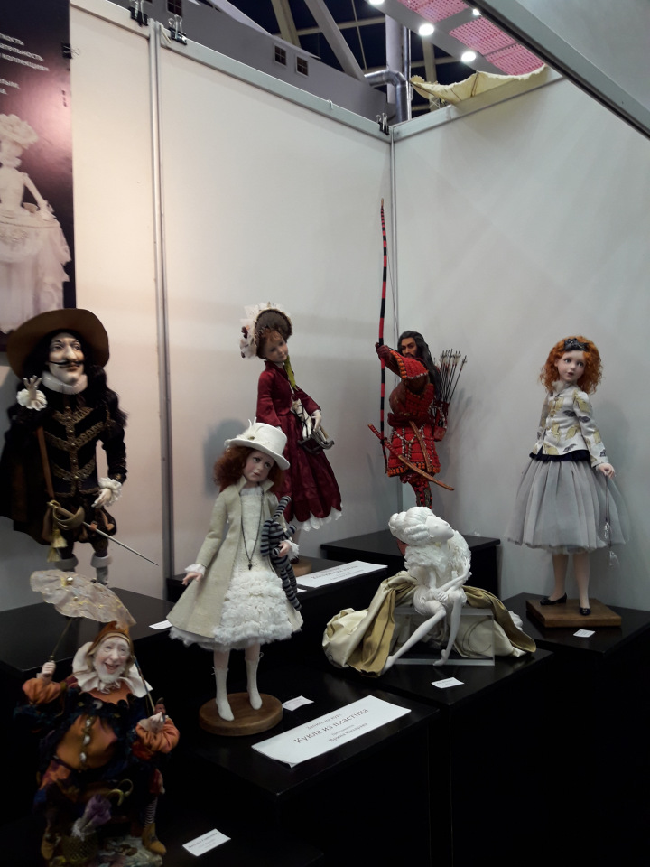 Moscow Fair Московская международная выставка кукол на Тишинке 13 - 15 апреля 2018. Мой фотообзор