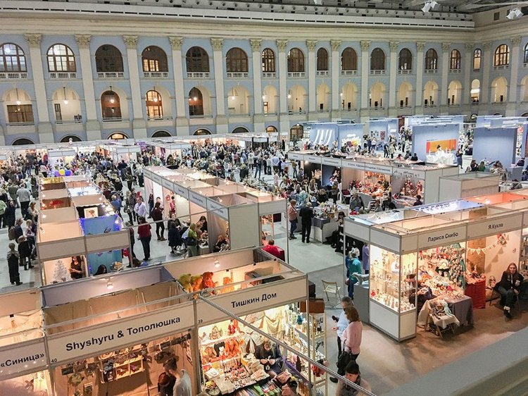 "Искусство куклы" 2018 в Гостином дворе. Часть I