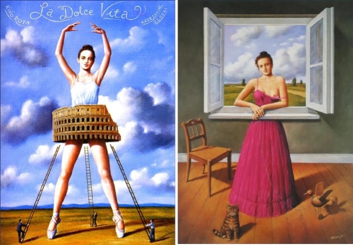 Непривычный ракурс Рафала Олбински