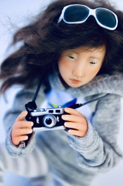 Лейсан. Авторская кукла "Наби" Юлии Решетниковой. Quiethousedoll (фото 4)