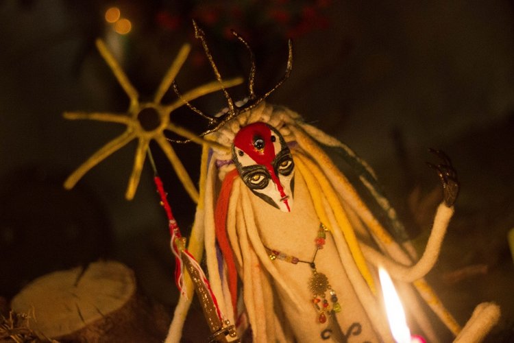 Чертополоховый олень, бабочка вечерней зари, белый шаман (фото 8)