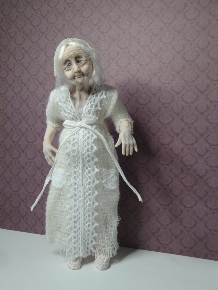 Sweet Pea Sculpts - Original Artist Miniature Dolls and Figurines made from Polymer Clay - часть 1