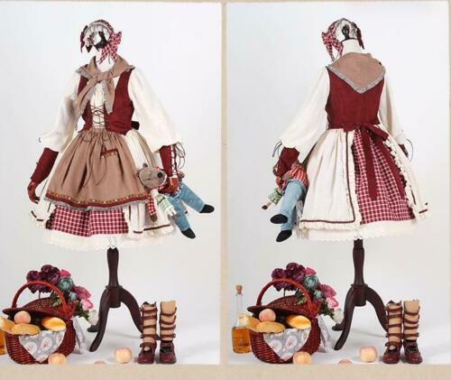 Костюм Красной Шапочки — Одежда и обувь для кукол своими руками: фото (фото 5)