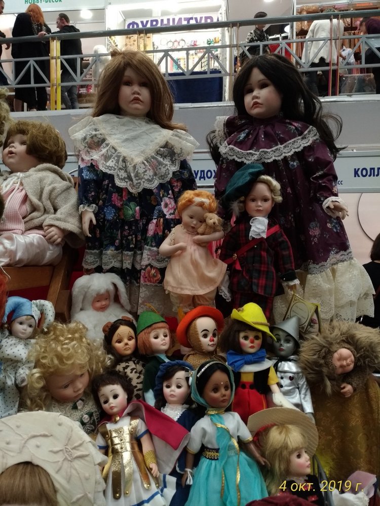 XV Международный Салон Авторских кукол на Тишинке моими глазами. Часть III, завершающая