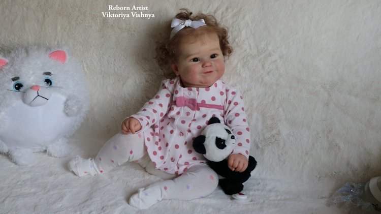 Моя Мэдди... Куколка реборн Виктории Вишни