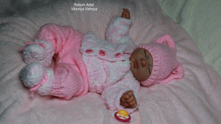 Гретточка... куколка реборн Виктории Вишни