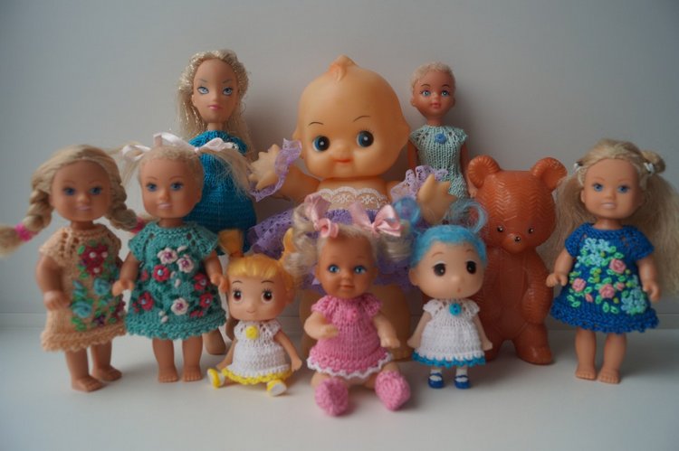 Вторая апрельская выписка малышей. Флокировка с частичной прошивкой, лепка сменных стоп